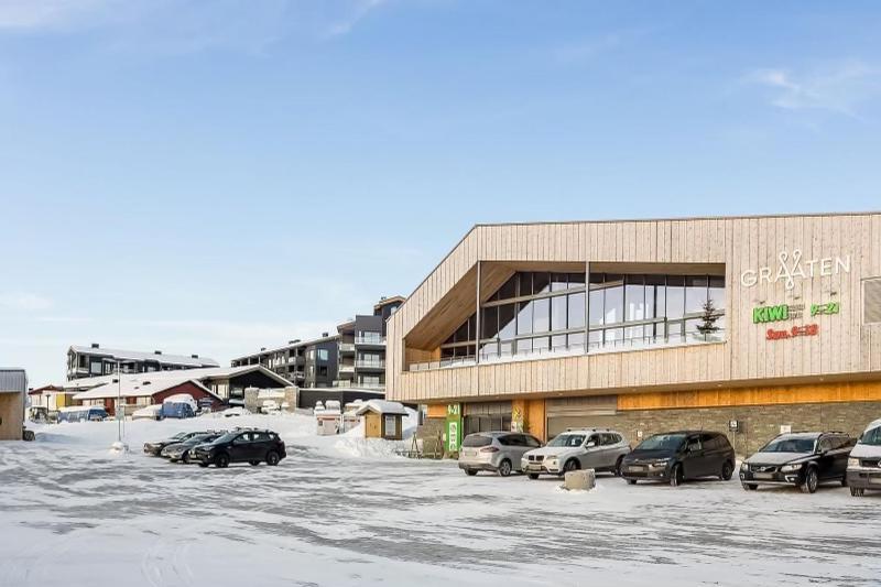 Leilighet Med Panoramautsikt Sjusjoen Innendors Parkering Exterior foto